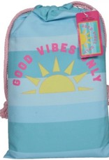 Katydid Good Vibes Only Quick Dry Beach Towel