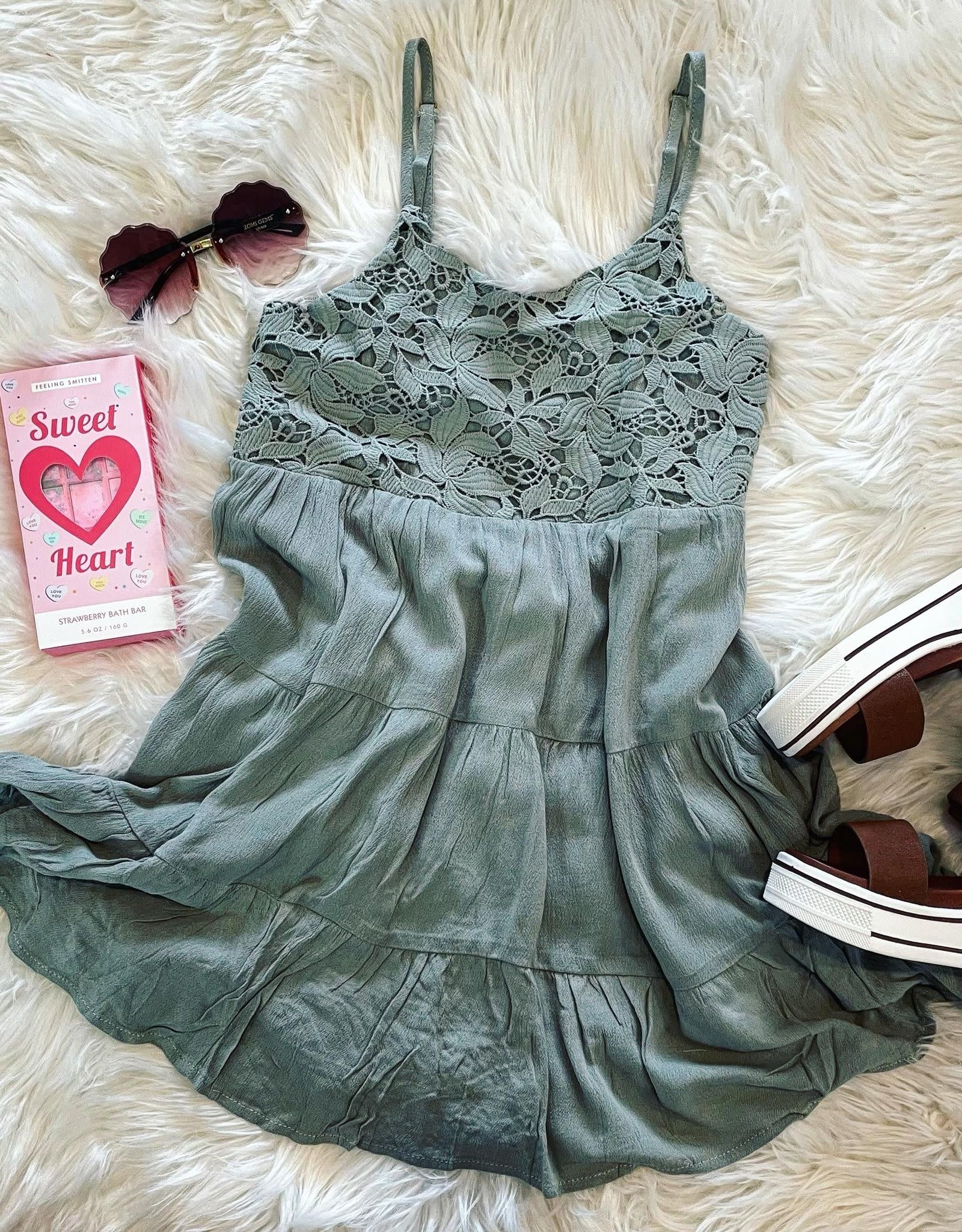 Hayden Willow Tank Dress in Sage