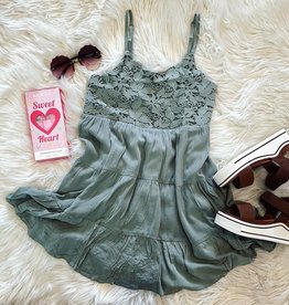 Hayden Willow Tank Dress in Sage