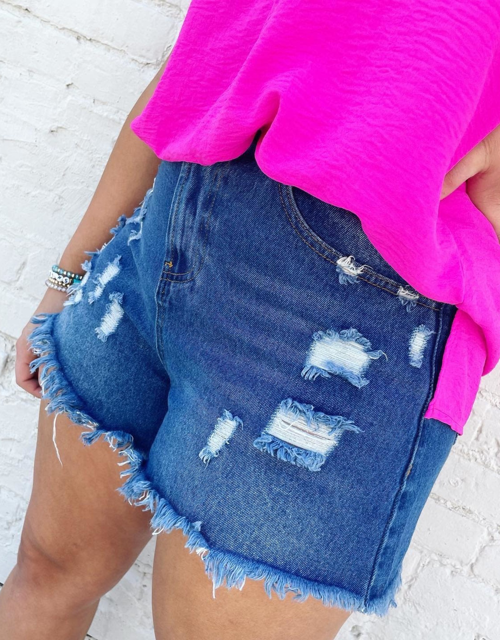 GeeGee Charlotte Shorts in Denim