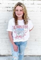 Fearless Tour Graphic Tee in White