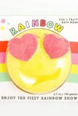 Feeling Smitten Fun + Fruity Rainbow Emoji Bath Bomb