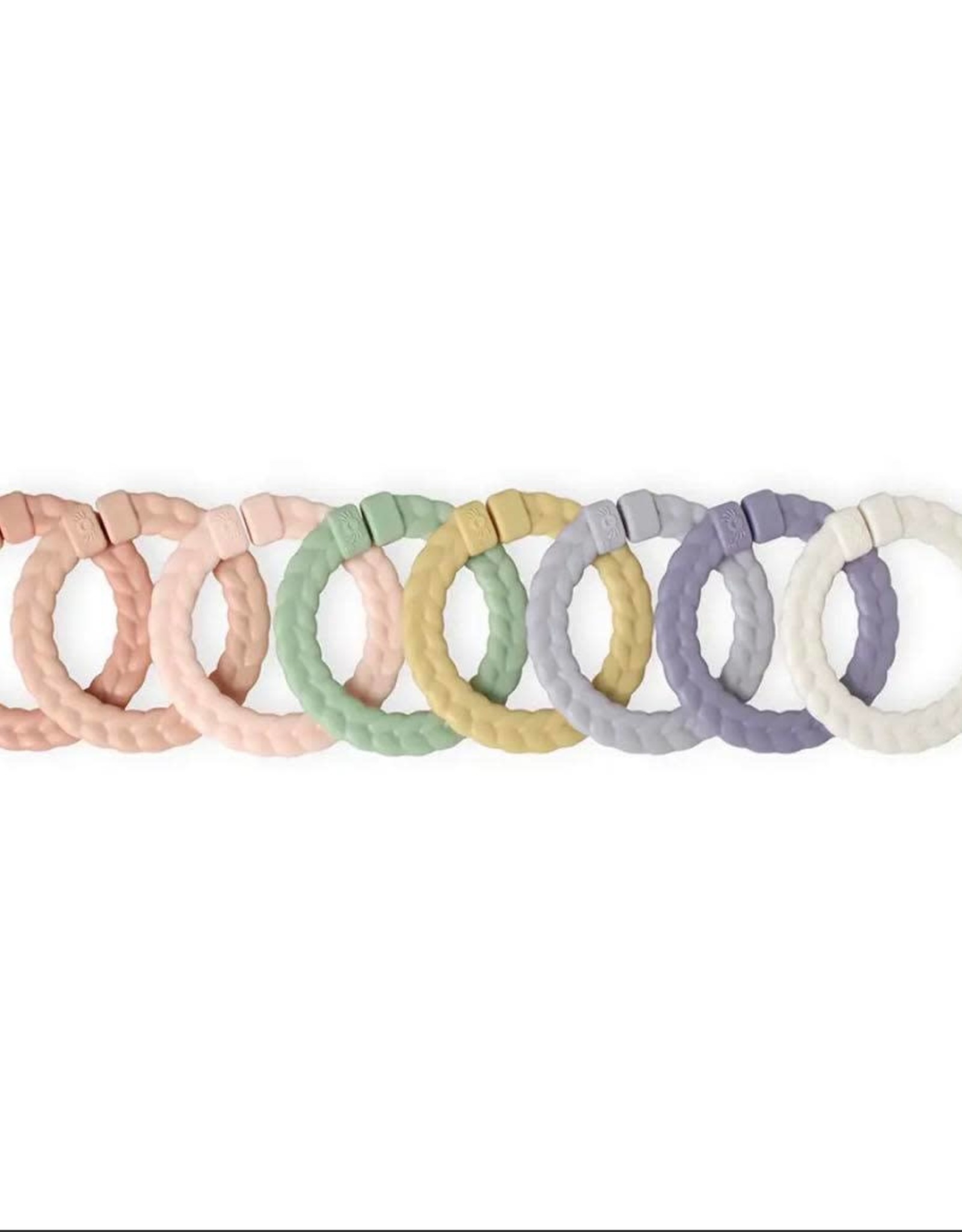 Itzy Ritzy Bitzy Bespoke Itzy Rings™ Linking Ring Set Pastel