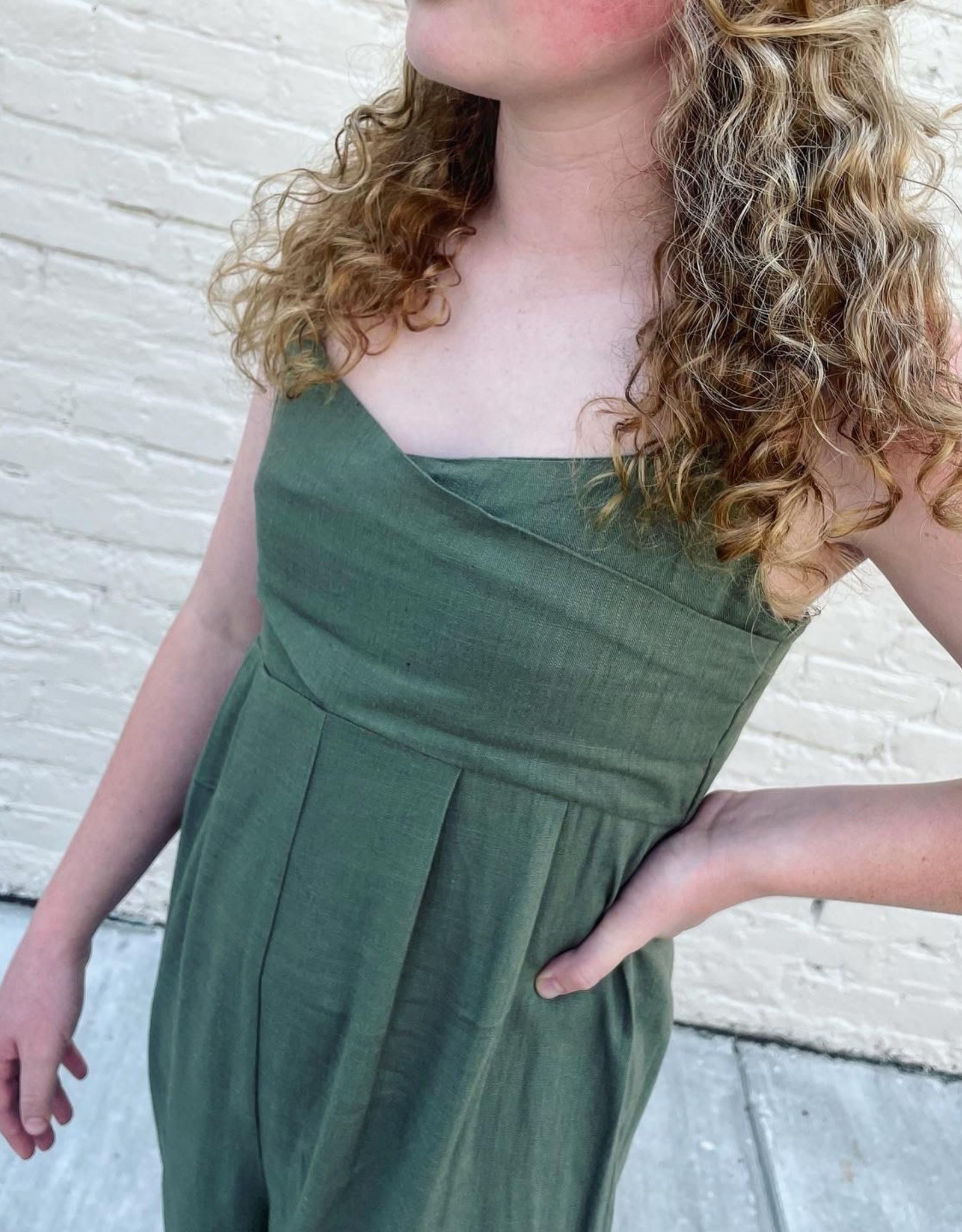 Mayoral Chloe Jumpsuit in Sage