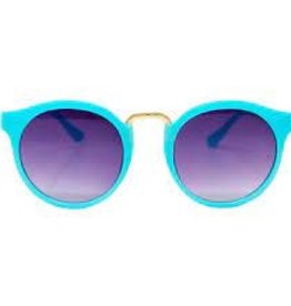 Zomi Gems Retro Cat Sunglasses - Teal