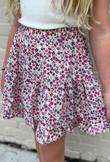 Tiffany Skirt in Pink Floral