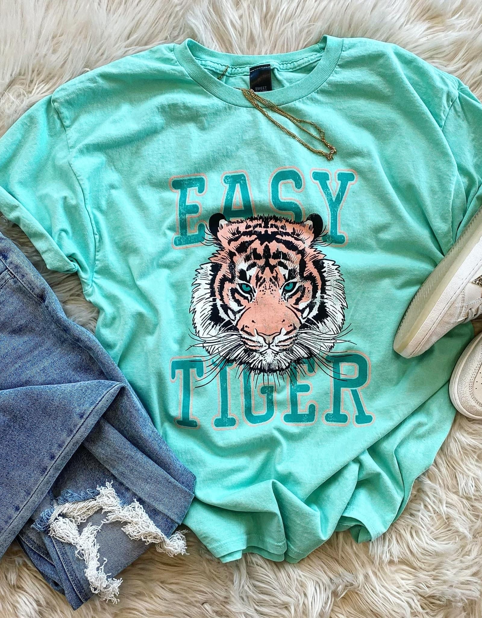 Easy Tiger Tee in Mint