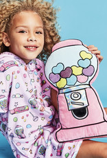 Iscream Pink Gumball Machine Scented Fleece Plush