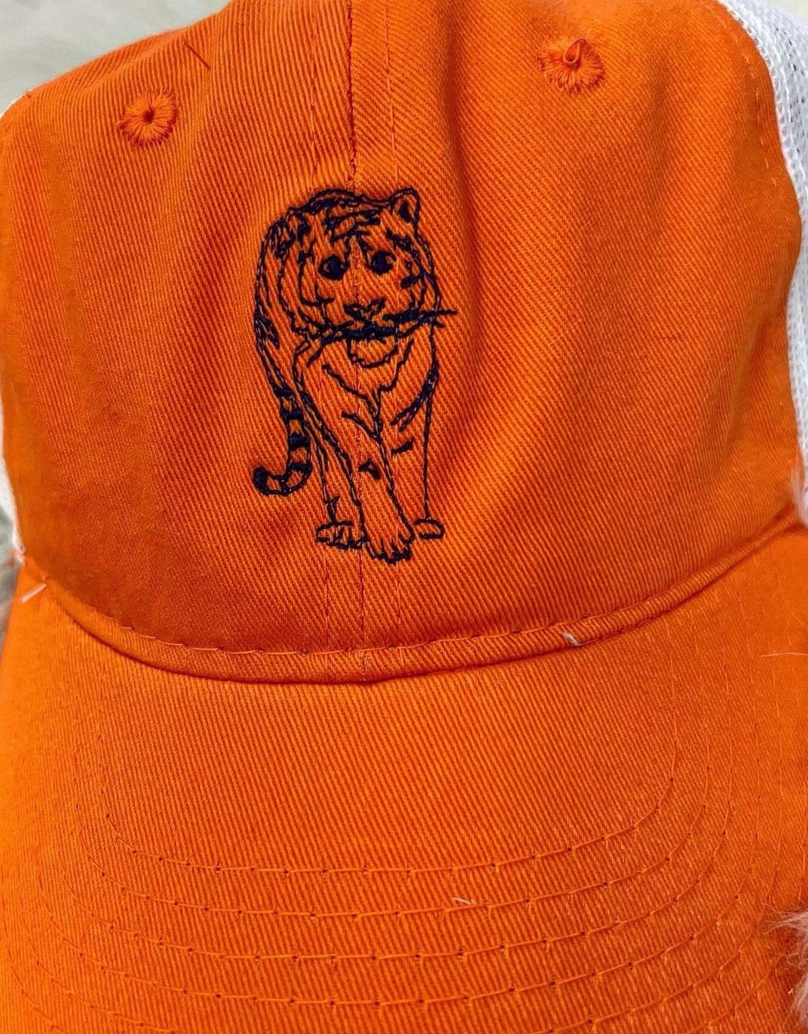 Mustard&Ketchup Kids Auburn Tiger Trucker Hat - Marlee Janes