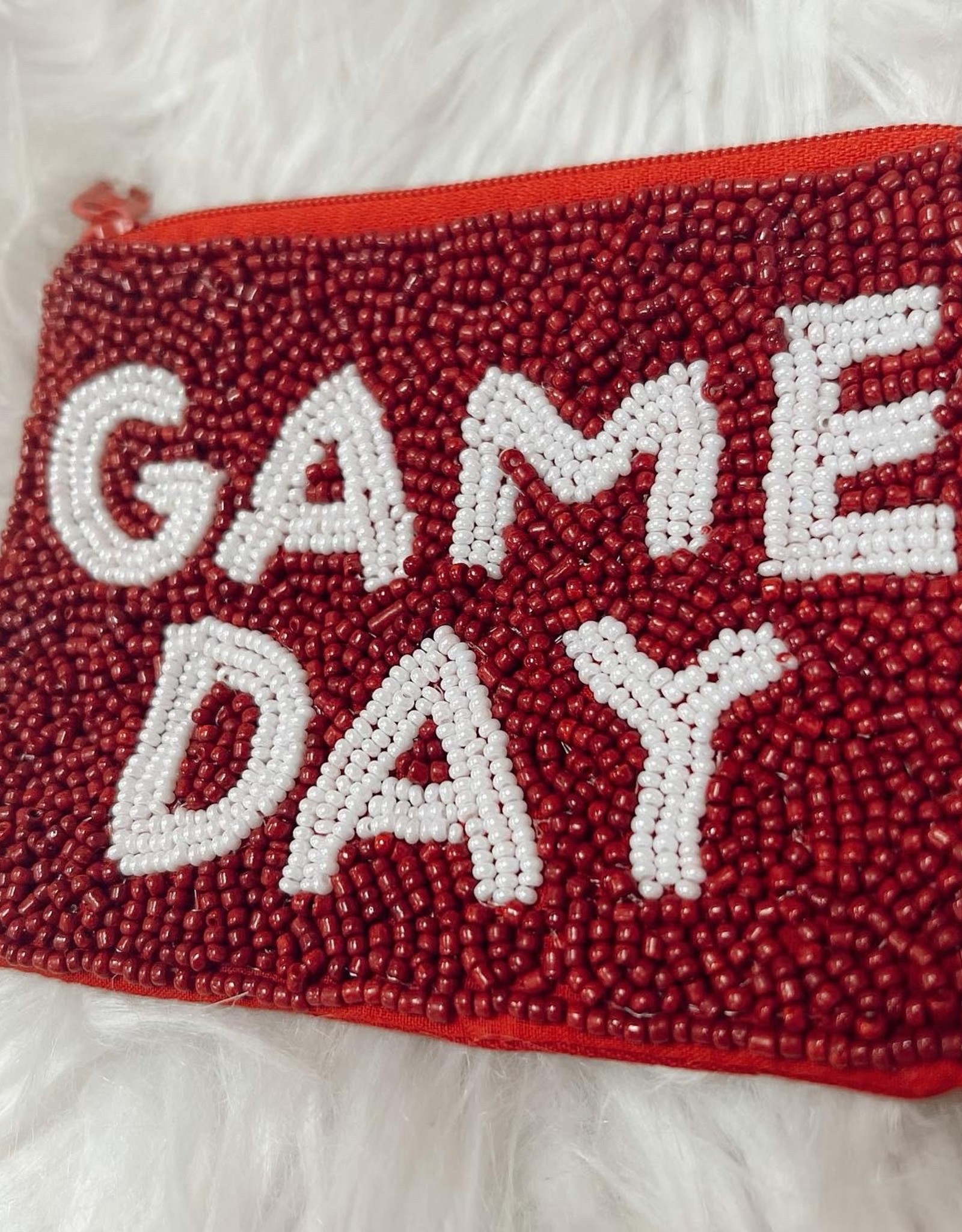 Game Day Alabama Beaded Pouch