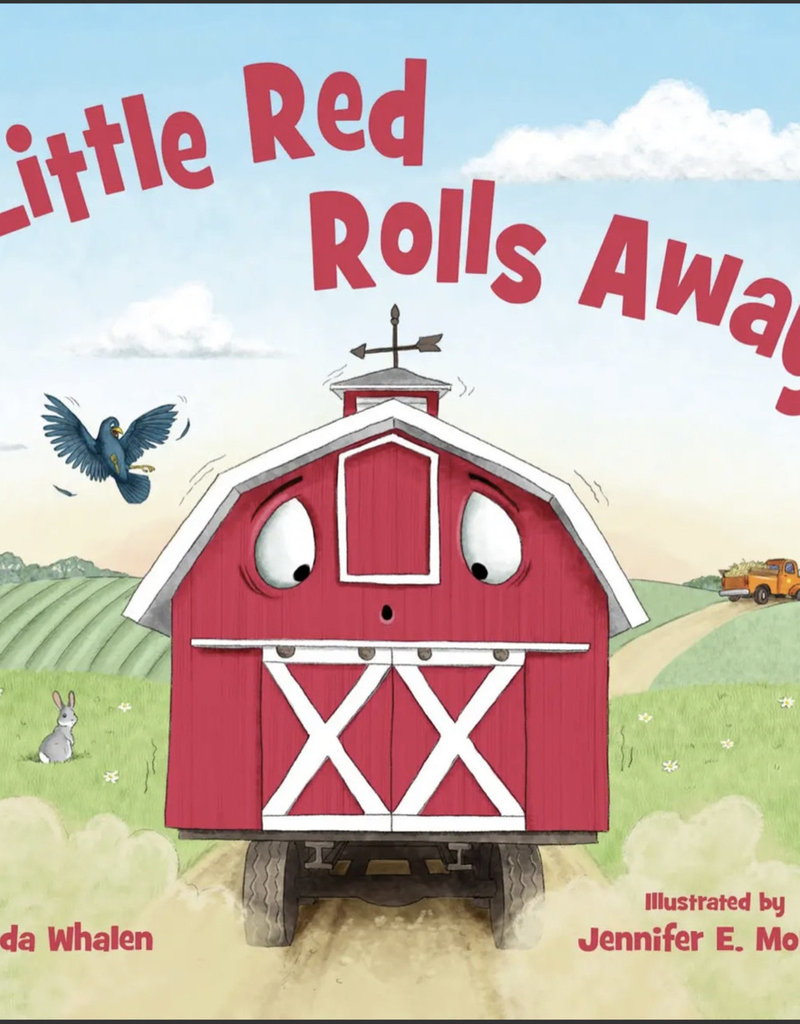 Little Red Rolls Away Book