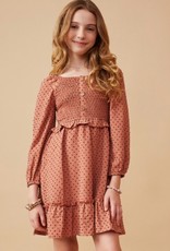 Hayden Kelsey Dress in Rust