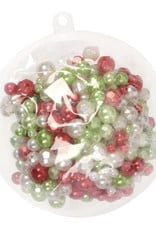 Iscream Holly Jolly Christmas Bead Kit