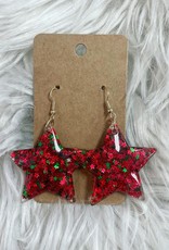 Star Christmas Earring