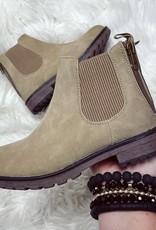 Pierre Dumas Kids Hadley Boot in Taupe