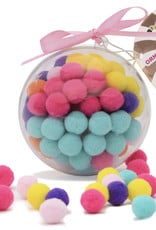 Iscream Christmas Ornament PomPom Craft Kit