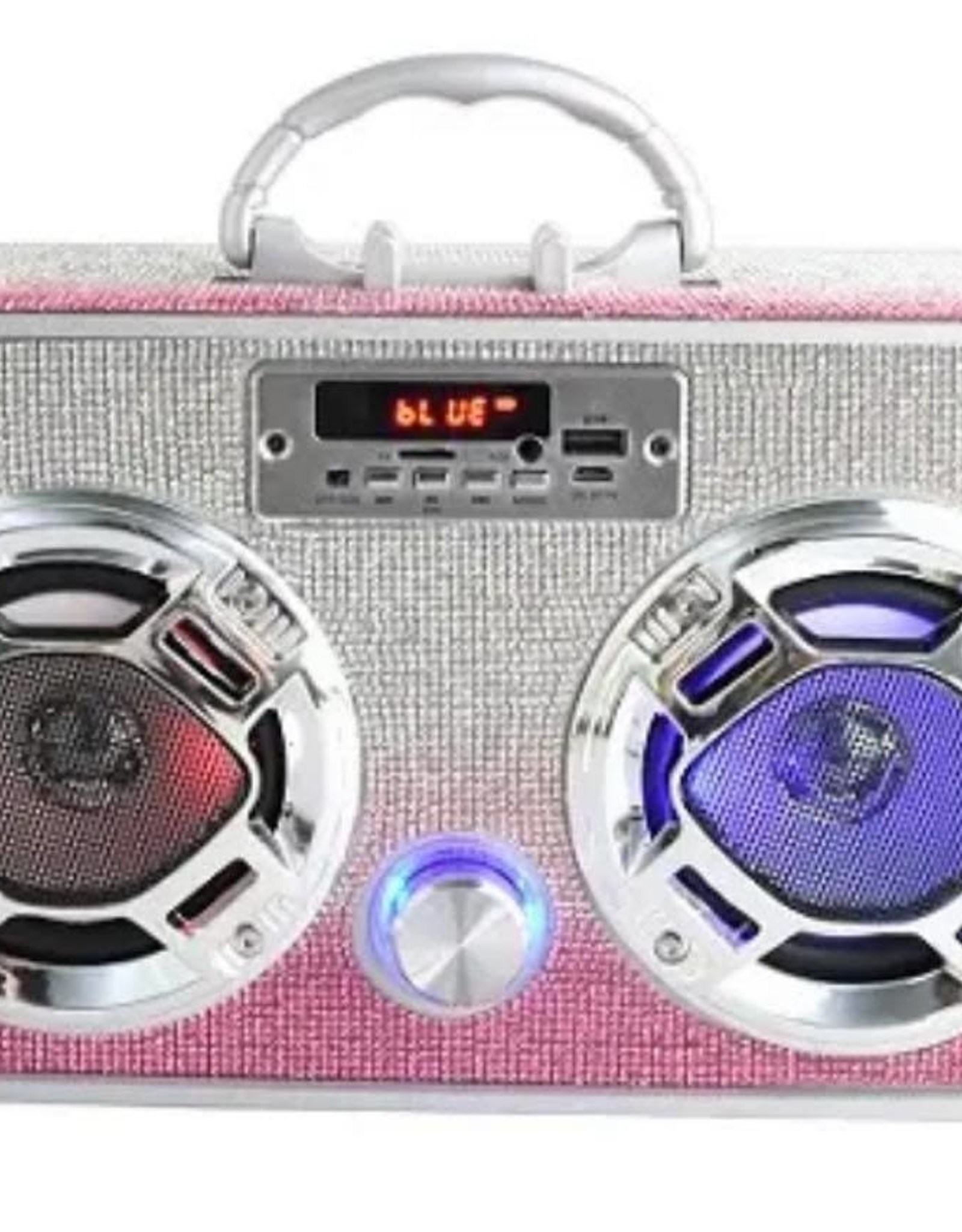 Trend Tech Pink Bling BoomBox