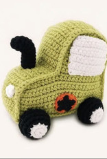 Pebble Green Tractor Rattle