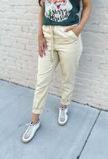 Callie Jogger in Cream