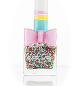 Little Lady Christmas Peppermint Sprinkle Nail Polish