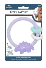 Itzy Ritzy Lilac Dino Ritzy Rattle