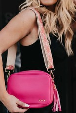 Willow Crossbody Bag in Hot Pink