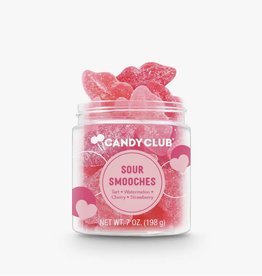 Candy Club Valentine Sour Smooches Candy
