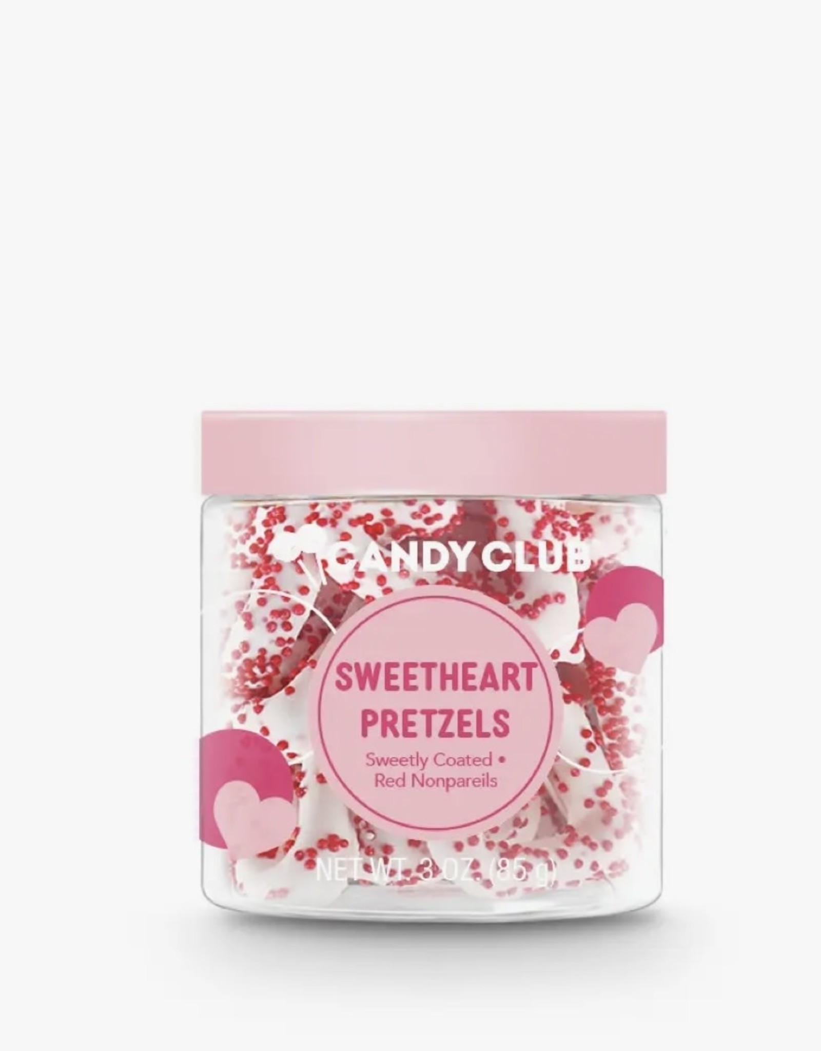 Candy Club Valentine Sweetheart Pretzels