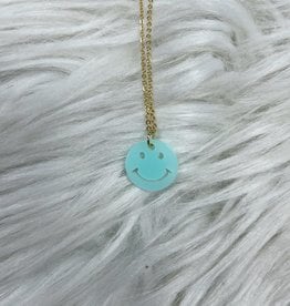 Smile Necklace in Mint