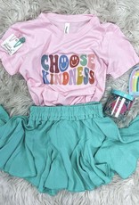 Choose Kindness Tee in Light Pink