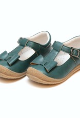 L'AMOUR Emma Autumn Bow T-Strap Mary Jane in Turquoise