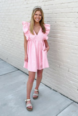 entro Cassidy Dress in Pink