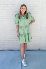 entro Eden Dress in Green