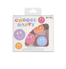 Iscream Choose Happy Lip Balm Trio