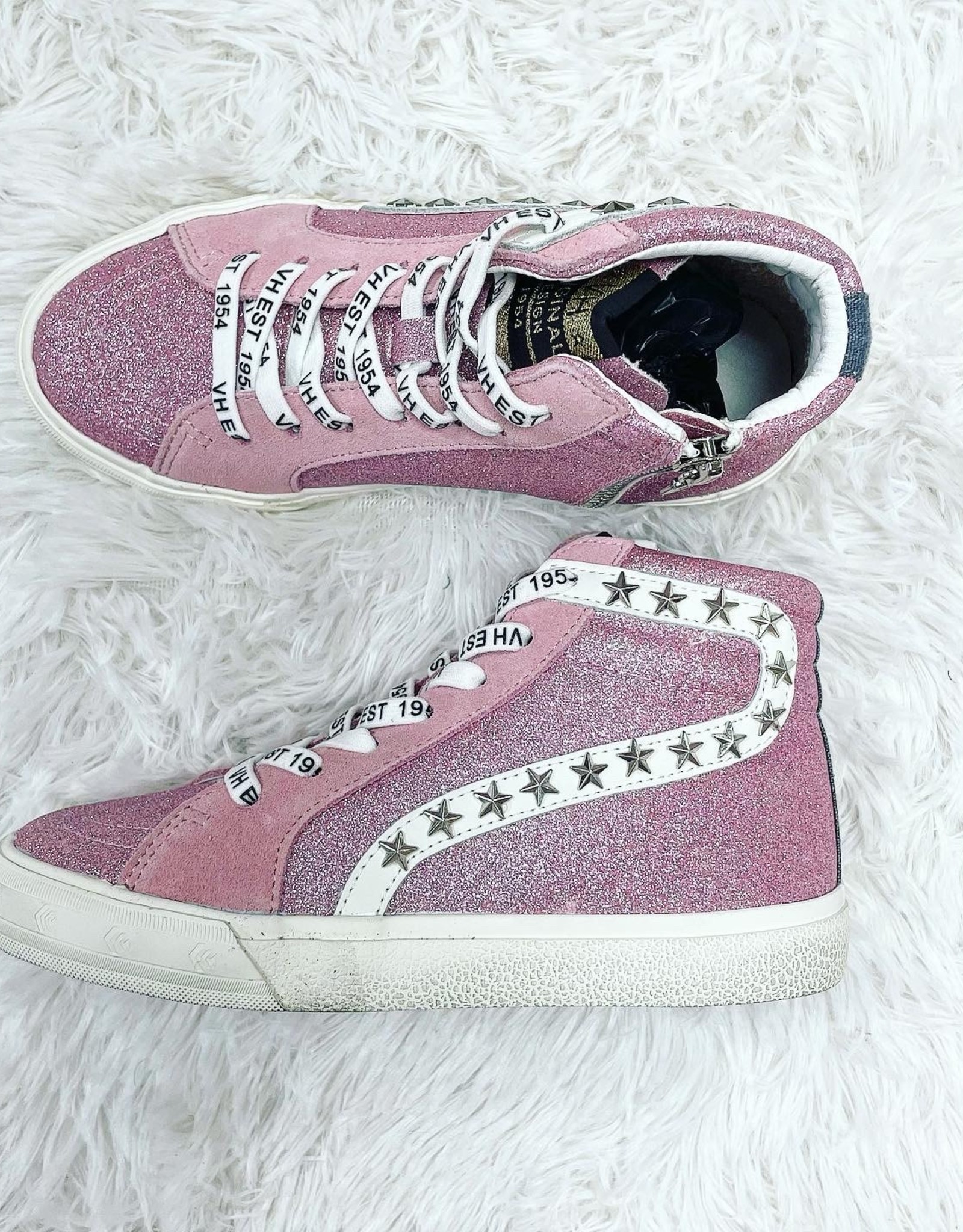 Vintage Havana Wally High Top in Pink