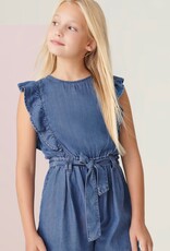 Mayoral Kasey Romper in Denim