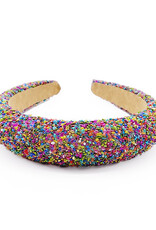 Confetti Beaded Headband in Multi