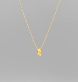 Love Knot Charm Necklace
