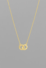 Linked Ring Necklace