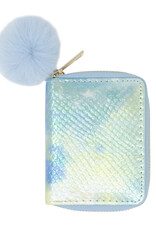 Zomi Gems Shiny TieDye Mermaid Scale Wallet