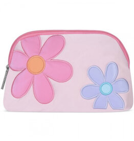 Iscream Pretty Petals Oval Cosmetic Bag