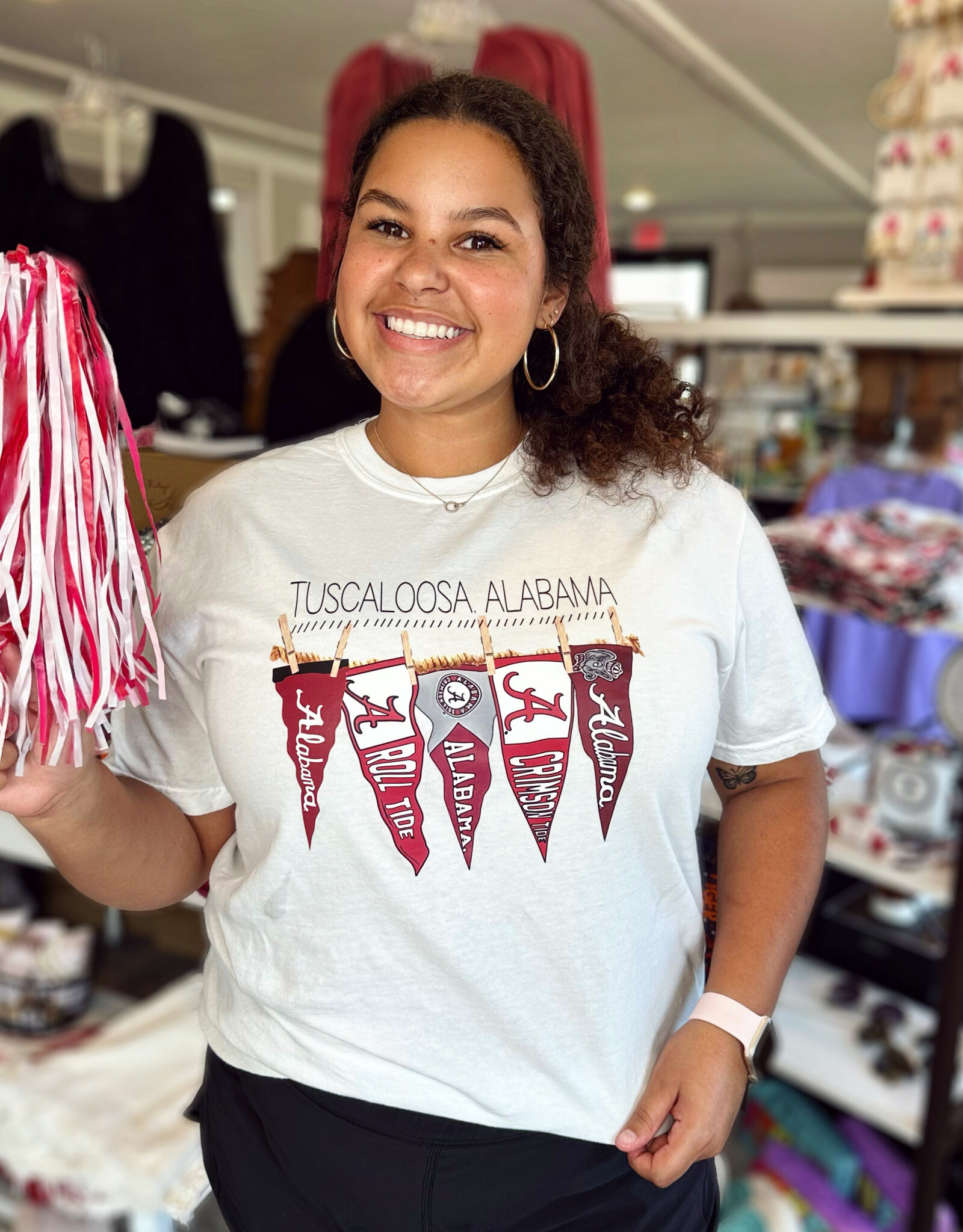 Alabama Pennant Game Day Graphic Tee