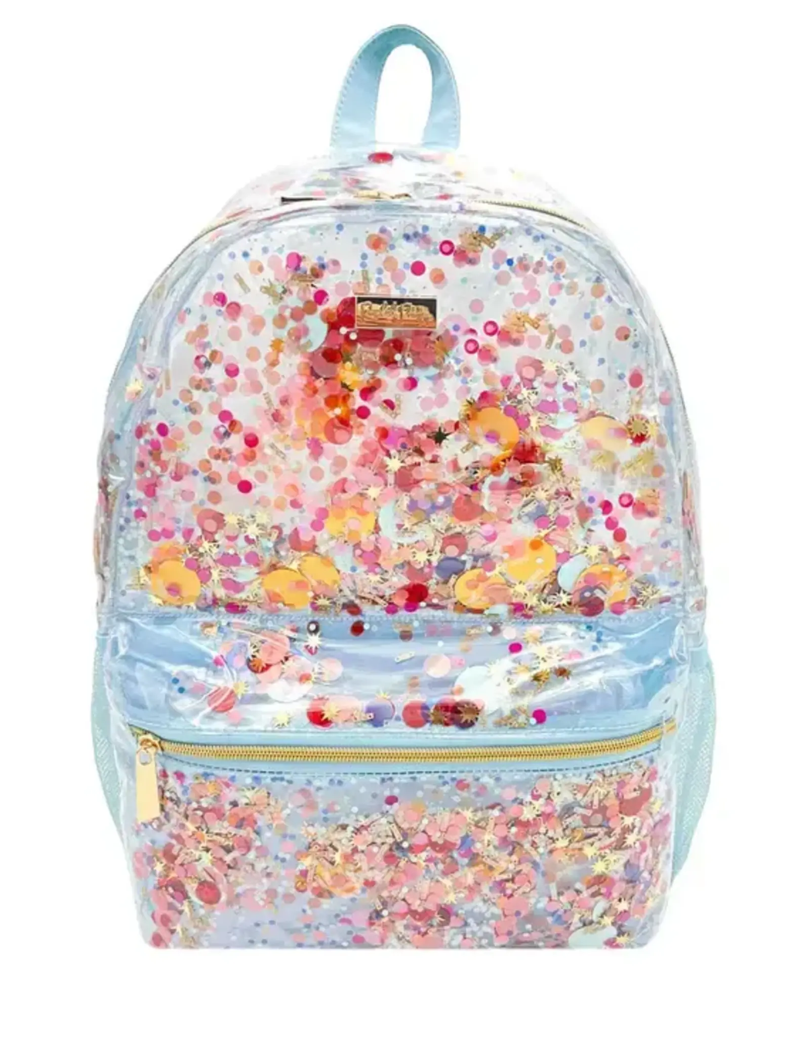 Packed Party Celebrate Confetti Clear Backpack