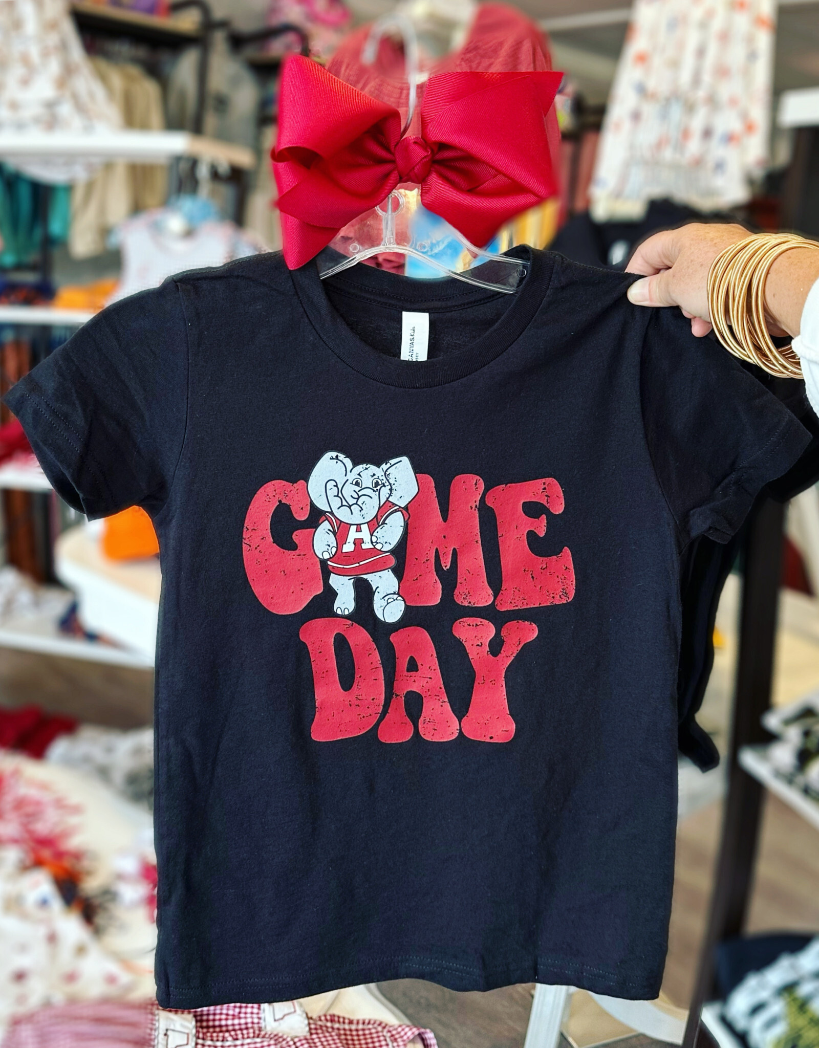 Alabama Game Day Tee in Black