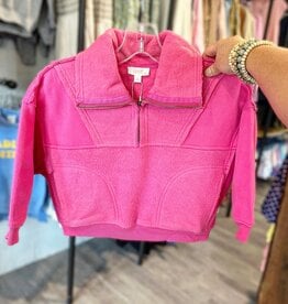 Oddi Zoey Pullover In Pink