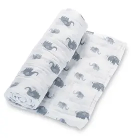 Elephantastic Baby Swaddle Blanket