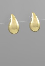 Puffty Teardrop Earring