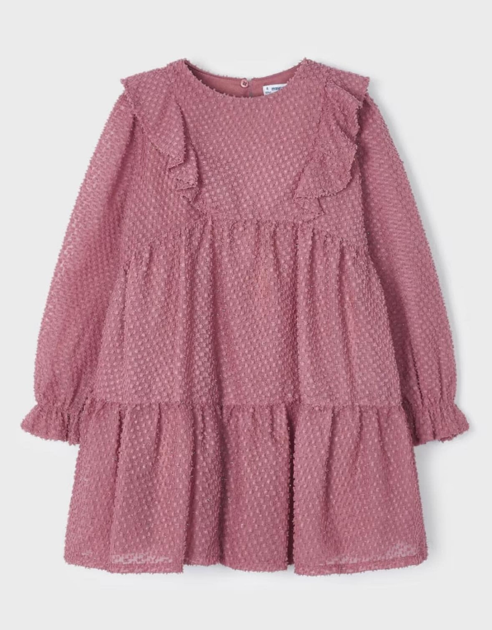 Mayoral Parker Dress in Mauve