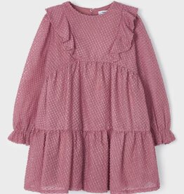 Mayoral Parker Dress in Mauve