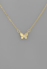 Butterfly Pendant Necklace